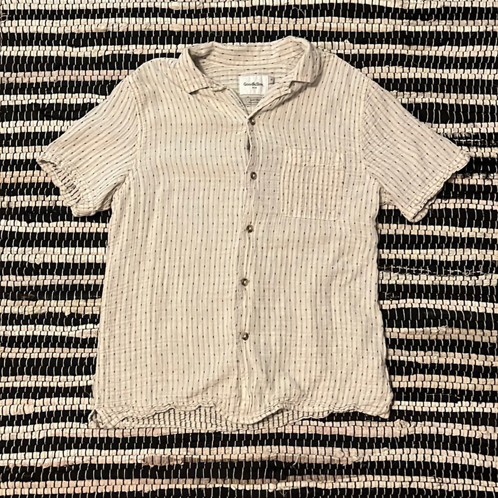 Goodfellow Cream Button up